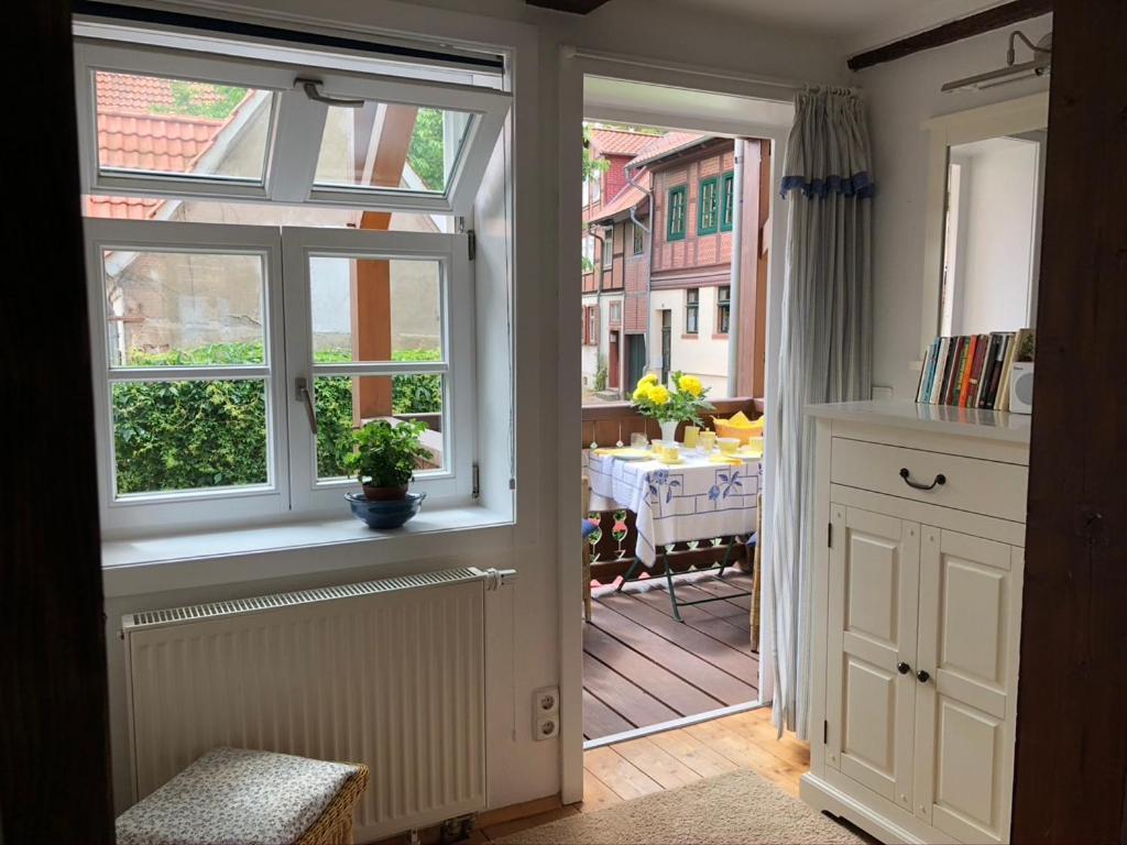 Mittelalterdomizil 1 Apartment Quedlinburg Bagian luar foto